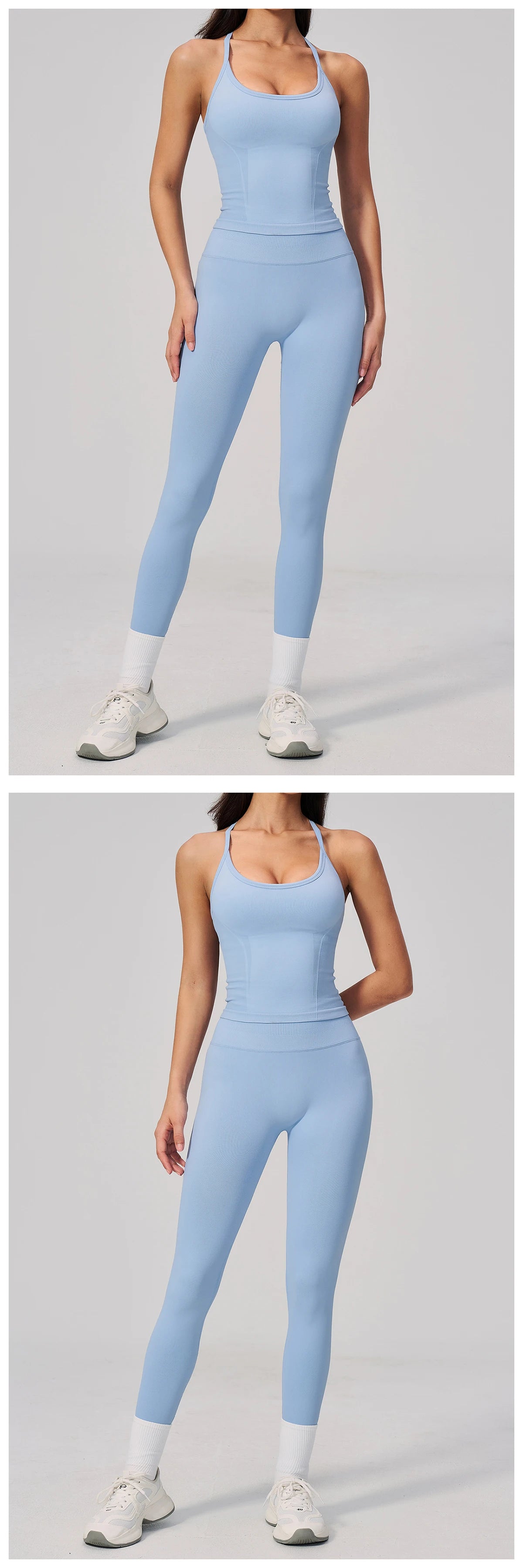 Fitness Suit 2PCS Women's Tracksuit Yoga Set Sports Outfits Gym Clothes Running Push Up Sportswear Female Workout Yoga Clothes