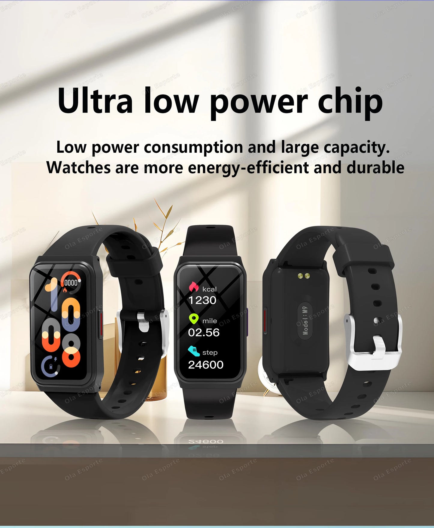 New Smart Watch Lightweight Health & Sleep Monitoring Multiple Sport Modes Music Control For Men Women Smartwatch Holiday Gifts