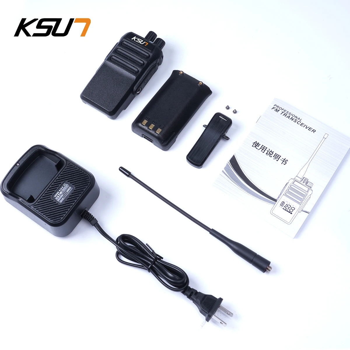 Radio Walkie Talkie Largo Alcance Professional Waterproof VHF Marine Amateur Radio Receiver Station For Boat  kayaks KSUN P88