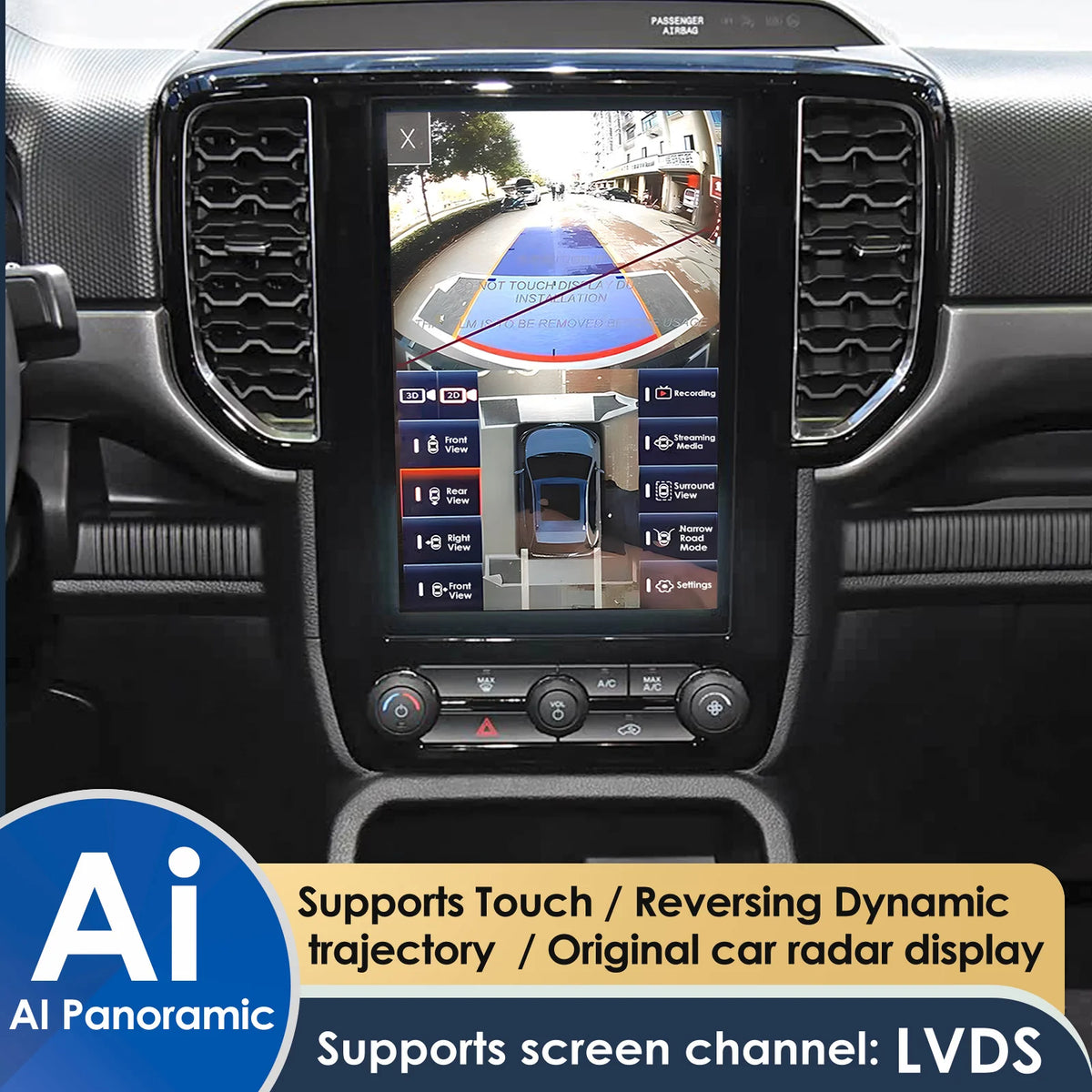 For Ford Lincoln Sync2/3/4 Focus Mondeo F150F550MKCMKZMKX 360 Camera 1080P Around View Driving  Recorder Syst DVR Carplay