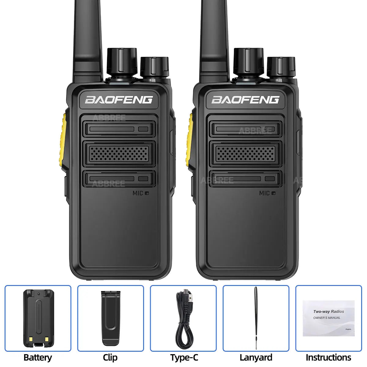 Baofeng BF-V12D GMSK Digital Walkie Talkie UHF Encrypted Call Noice Reduction HD Radio Wireless Copy Frequency Two Way Ham Radio
