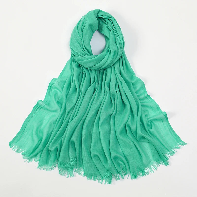 55 Color 110x180cm Big Size Modal Muslim Jersey Hijab Women Solid Scarf Ramadan Long Shawl Plain Soft Turban Wraps Headband