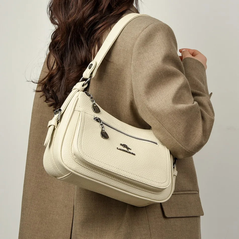 Top Quality Shoulder Crossbody Bags for Women New 2026 Designer Soft Pu Leather Women Bags Luxury Purses Handbags Messenger Bag