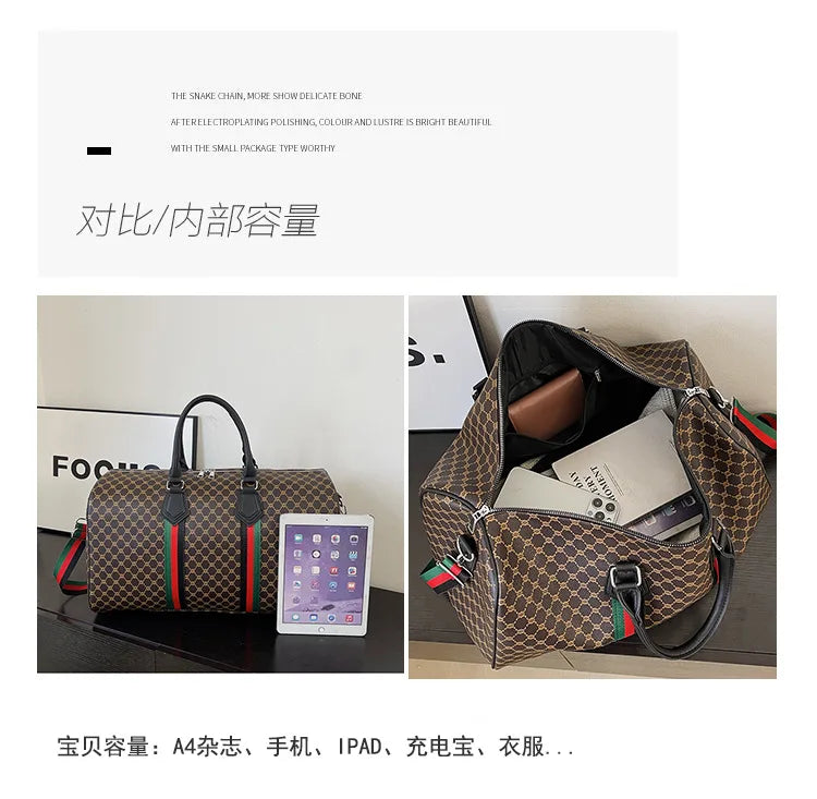 Fashion Popular Women's Travel Bag Trend Brand Casual Shoulder Bag Large Capacity Versatile Gym Bag Designer Luxury Handbag