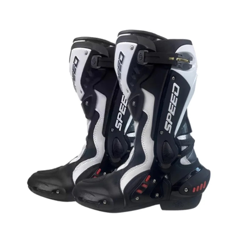 Motocross Racing Waterproof All-season Motorcycle Riding Shoes for Men and Women Off-road Racing Boots Motorbike Rider Boots