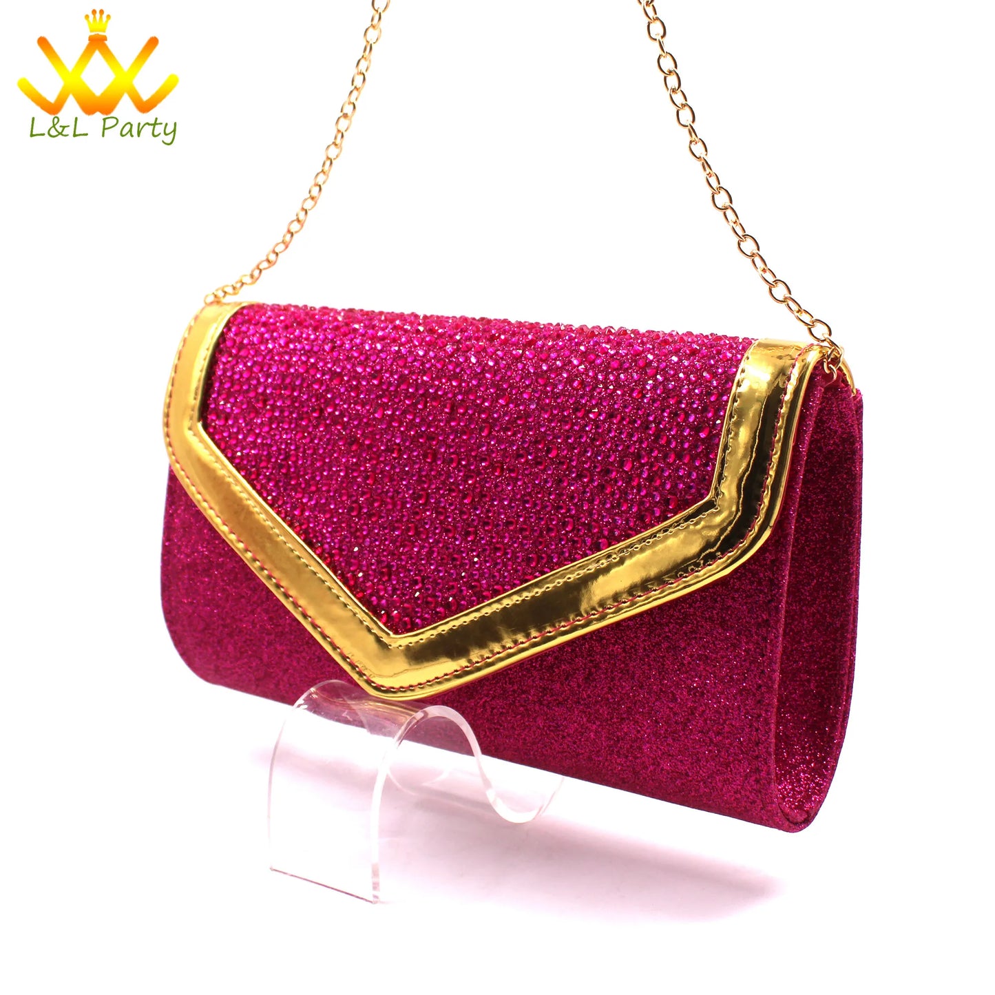 Sky Blue Color High Quality New Arrivals 2024 Italian Desing African Women Shoes and Bag Set Sweet Style Super Heels for Wedding
