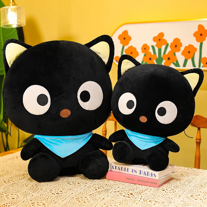 New Kawaii Chococat Plush Toy Sanrio Chocolate Cat Stuffed Animal Cute Kids Birthday Xmas Gift for Children Soft Doll Wholesale