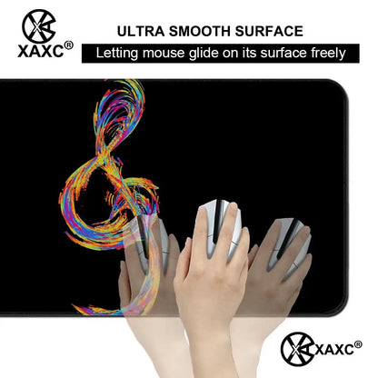 Musical Symbols Mouse Pad large keyboard mouse desk pad non-slip rubber gaming mouse pad laptop mouse carpet XAXC