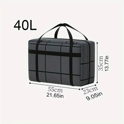 1pc Large-capacity Hand-held Clothes Storage Bag Foldable Dust-proof Non-woven Fabric Packing Bags Bedroom Wardrobe Organizer