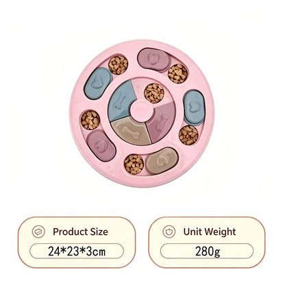 Dog Puzzle Toys Slow Feeder Interactive Brain Increase Puppy IQ Food Dispenser NonSlip Slowly Eating Bowl Pet Cats Dogs Training
