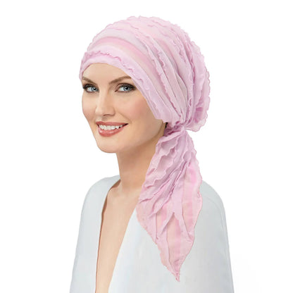 2026 New Women Muslim Inner Hijab Hat Ruffle Caps Headscarf Turban Head Wrap Bonnet Chemo Cap Headwear Turbante Mujer