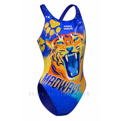 mad wave Women Sexy Swimsuit Skinsuit Diving Surfing Race Triathlon Training Body Physical Training Fitness Race Beach Casual