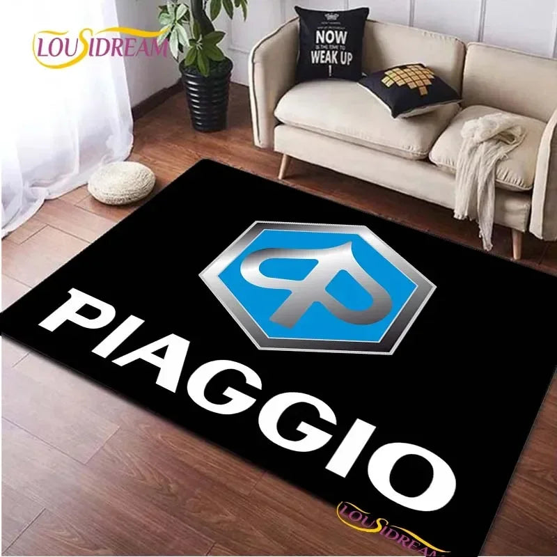 Modern Fashion Piaggios Moto Carpet for Living Room Bedroom Sofa Area Rug decor Kitchen un-slip floor Mat Alfombra birthday gift
