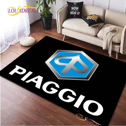 Modern Fashion Piaggios Moto Carpet for Living Room Bedroom Sofa Area Rug decor Kitchen un-slip floor Mat Alfombra birthday gift