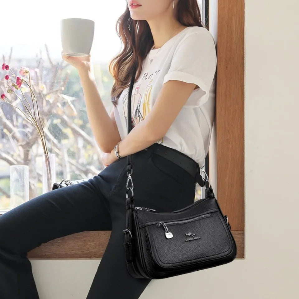 Top Quality Shoulder Crossbody Bags for Women New 2026 Designer Soft Pu Leather Women Bags Luxury Purses Handbags Messenger Bag
