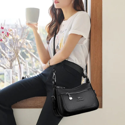 Top Quality Shoulder Crossbody Bags for Women New 2026 Designer Soft Pu Leather Women Bags Luxury Purses Handbags Messenger Bag
