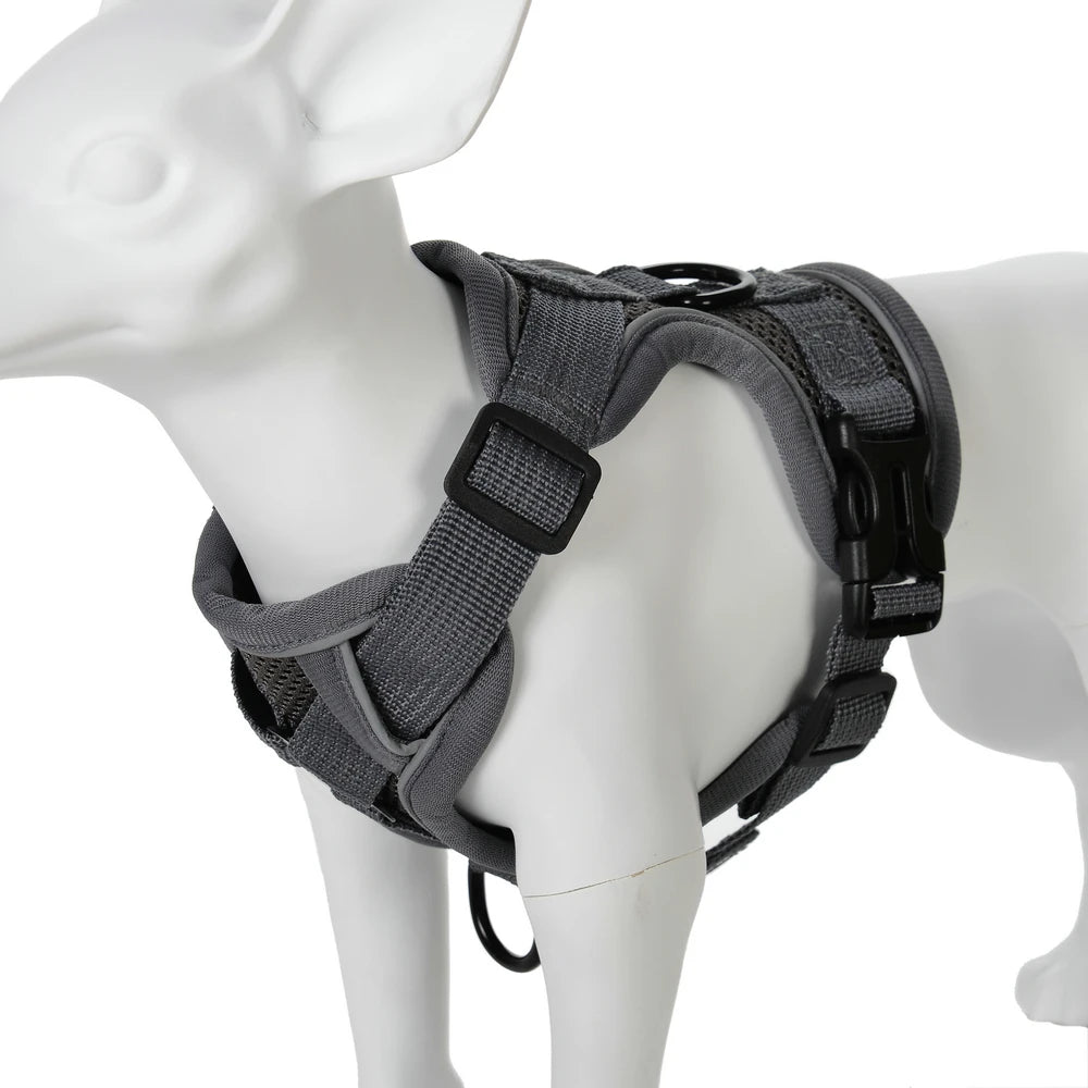 Dog Harness Leash Set For Small Medium Dogs Cat Hiking Adjustable Puppy Leash Reflective Harness Vest Chihuahua Pug Pet Supplies