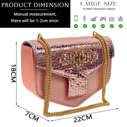 2025 Fashion Open Toe Women Strange Heels Bigger Size Fashion Rhinestone Decoration Purple Shoes And Bag Set Party Bag