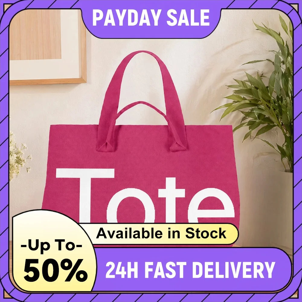 Women Tote Bag Large Capacity Fashion Handbag 22.05 Inch Underarm Bags for Daily Office Work Outing Social Occasions
