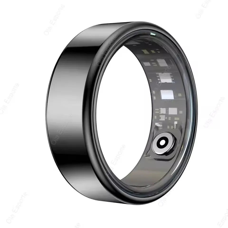 2026 New Smart Ring Heart Rate Blood Pressure Sleep Monitoring Motion Tracking IP68 Waterproof Men Women Smart Ring Holiday Gift