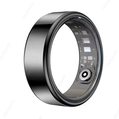 2026 New Smart Ring Heart Rate Blood Pressure Sleep Monitoring Motion Tracking IP68 Waterproof Men Women Smart Ring Holiday Gift