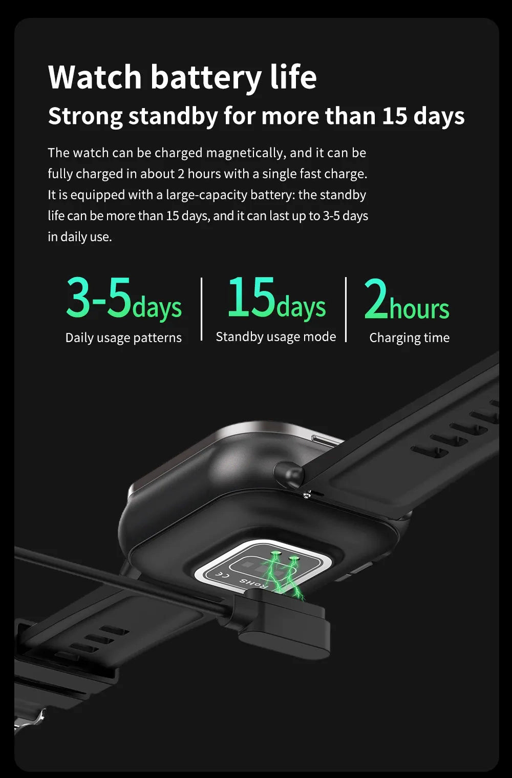 BT Call Blue Tooth Headphones Watches 2.01" Headset 2 in 1 Smart Watch Heart Rate Sport Fitness Bracelet TWS Earphone Smartwatch