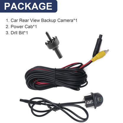 AUTOABC AHD 720P Waterproof Car Rear View Camera Suitable for BMW, Volvo, Mercedes Benz, Audi Universal Camera 175°