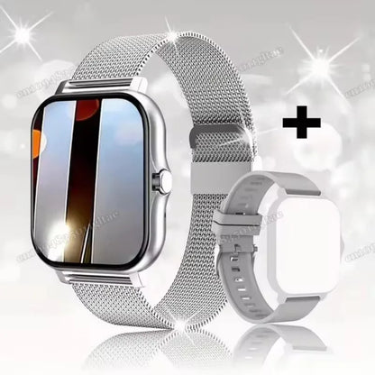 2026 New Smart Watch Android Phone 1.44''Inch Color Screen Bluetooth Call Blood Oxygen/Pressure Monitoring Smart Watch Women Men