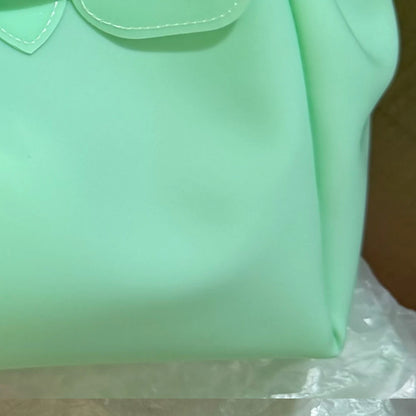 2026 Summer Y2K Women Jelly Bags PVC Plastic Waterproof Colorful Tote Bag Trendy Fashion Korean Vacation Beach Shoulder Bag
