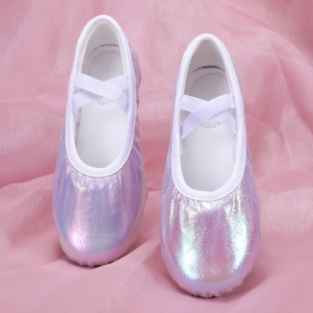 Casual Children's Ballet Shoes Pointe Dance Wear Stage Kids Shoeses Ballerina Shoes Girls Dancing Shoes Yoga Elegant