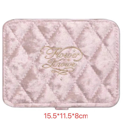 Flower Know Strawberry Rococo All-In One Gift Set Makeup Kit Full Professional Garden Mirror Blush Powder Lip Cream Flowerknows