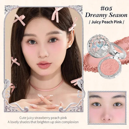 Flower Knows Makeup Set Box Full Swan Bear Garden Collection Embossed Blush Shine Lipstick Kit Foundation  All in Maquiagem Kit