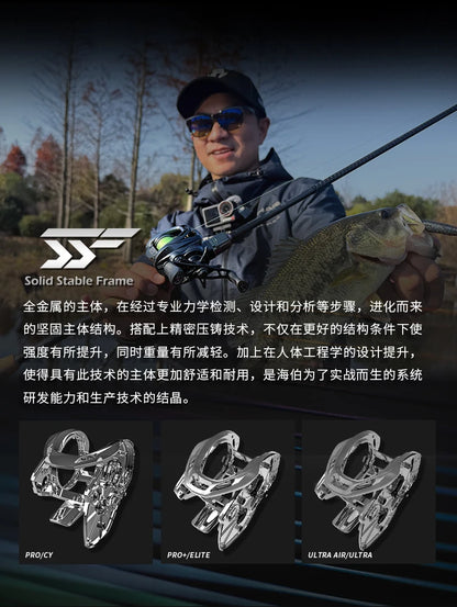 HAIBO 2026 ARISE ELITE Casting Reel 153g 7.2:1/8.3:1 STS AMC+ 2.0 Gear System LFC 4.3g Ultralight Spool Fishing Reel