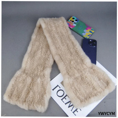 2025 Lady Luxury Authentic Mink Fur Shawl Scarf Winter 100%Natural Mink Fur Real Scarf Shawl Fashion Genuine Mink Fur Ponchos