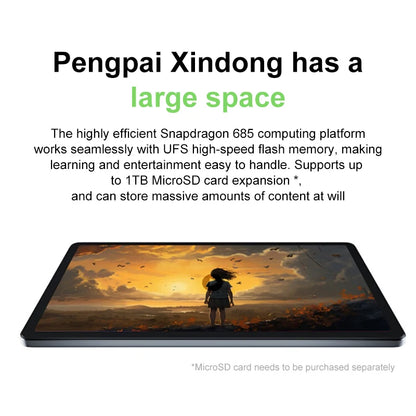 Lenovo Xiaoxin Pad 2024 11 Inch Tablet PC Eye Protection Learning Office Online Class Gaming Android Tablet New Arrival