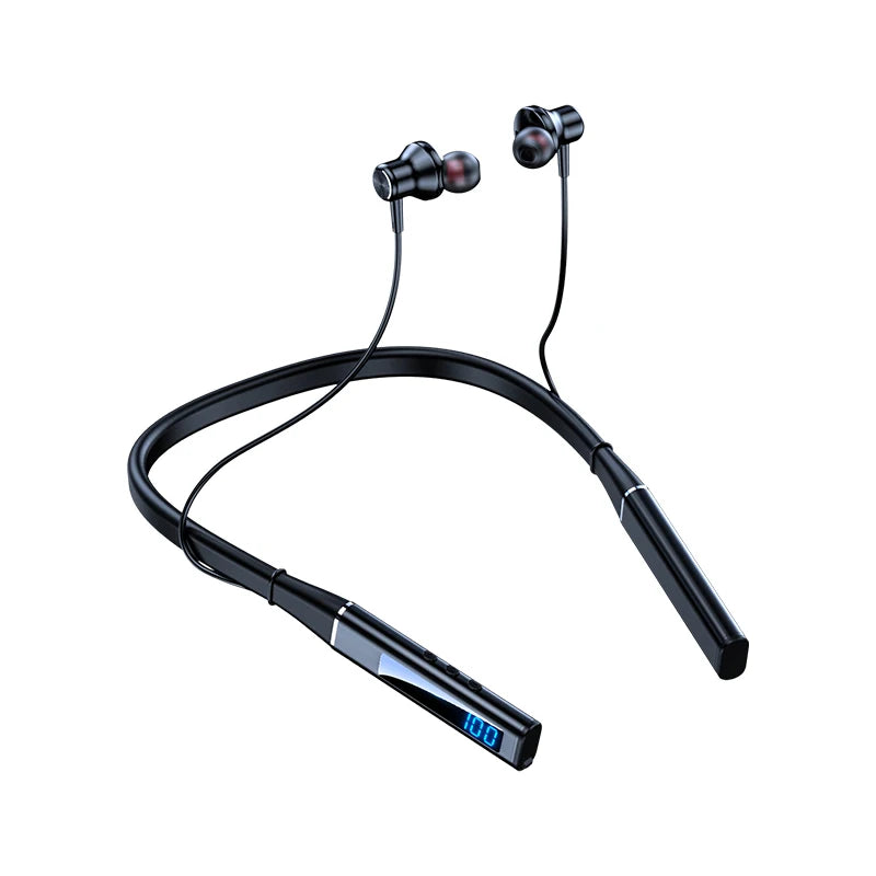 EARDECO Original Bluetooth Headphone 5.1 Earphones Neckband Wireless Headphones HIFI Sound Magnetic Headset Sports Bass Stereo