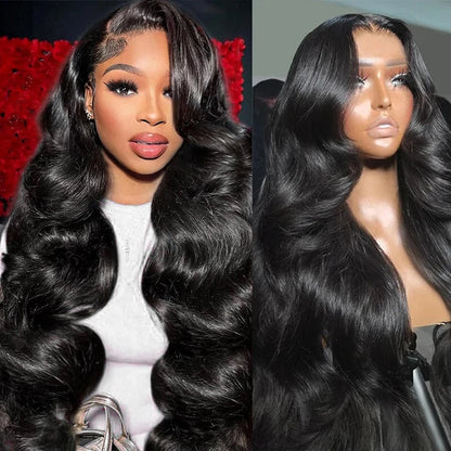 30 Inch Body Wave 13x4 13x6 Hd Transparent Lace Front Human Hair Wigs For Women 5x5 Closure Wig Pre Plucked  Lace Frontal Wig