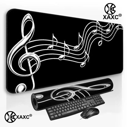 Musical Symbols Mouse Pad large keyboard mouse desk pad non-slip rubber gaming mouse pad laptop mouse carpet XAXC