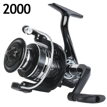Professional 1000-7000 Series Spinning Reel,Fresh and Saltwater Spinning Fishing Reel,26 LBS Max Drag,5.2:1 Gear Ratio