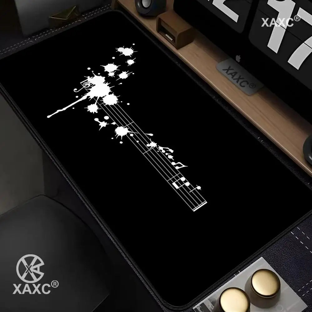 Musical Symbols Mouse Pad large keyboard mouse desk pad non-slip rubber gaming mouse pad laptop mouse carpet XAXC