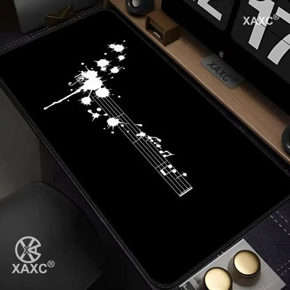Musical Symbols Mouse Pad large keyboard mouse desk pad non-slip rubber gaming mouse pad laptop mouse carpet XAXC