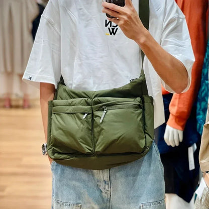 Casual Multi-pocket Messenger Bags for Women Fashion Nylon Shoulder Bag Ladies Large Handbags Female Travel Shopping Tote Purse
