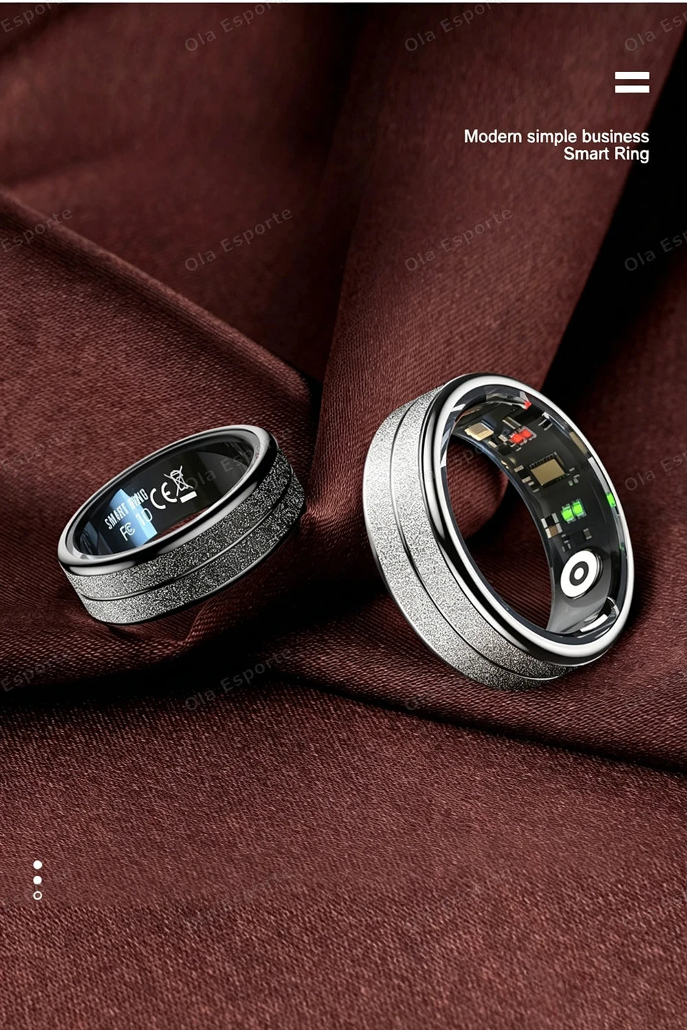 2026 New Smart Ring Bluetooth Heart Rate Body Temperature Monitor AI Health Analysis 5ATM Waterproof Sports Smartring Men Women