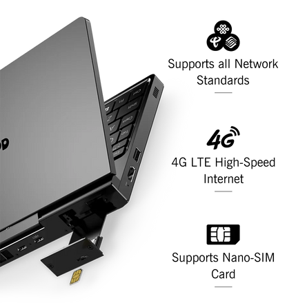 2026 New GPD Pocket4 2 in 1 Mini PC 8.8 Inch 144Hz AMD AI 9 HX370 64GB 2TB NVMe Portable Laptop Tablet