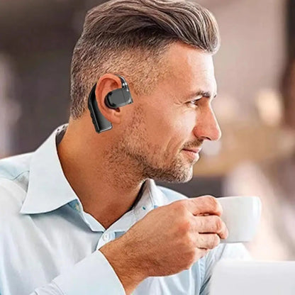 2PCS Bluetooth Ear Hooks Rotatable Earphones LED Digital Display Wireless Sport Headphones Long Battery Life Headset