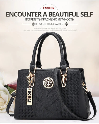New Famous Designer Brand Bags Women Leather Handbags Luxury Ladies Hand Bags Purse Fashion Shoulder Bags Gift