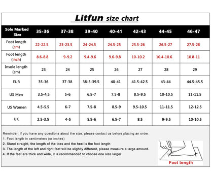 Litfun Fashion Summer Men Slippers Classic Thick Sole Coconut Shoes Women Casual EVA Flat Slippers Unisex Outdoor Beach Sandals