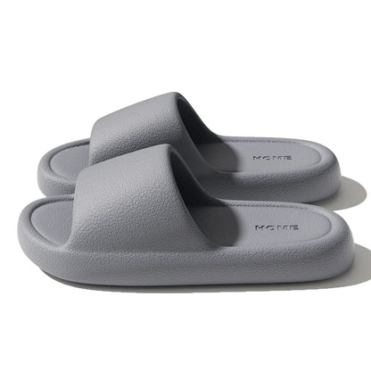Soft Sole EVA Home Slippers For Women Thick Platform Home Bathroom Slides Woman Summer Non Slip Beach Flip Flops Couple Sandals