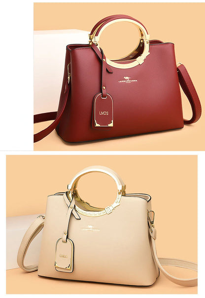 3 Layer Large Capacity Tote Bag Luxury Handbags Women Bags Designer Shoulder Bag High Quality Soft Leather Purses and Handbags
