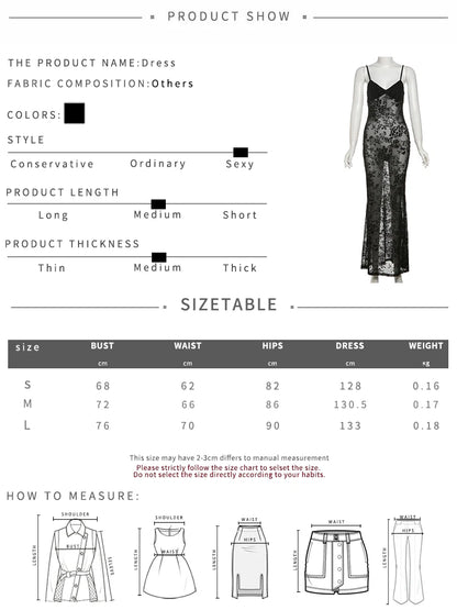 Weird Puss See Through Dress Women Backless Hollow Flower Print Patchwork Solid Sleeveless Sexy Midnight Clubwear Party Vestidos